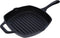 Victoria Cast Iron Grill Pan. Square Grill Pan, Seasoned with 100% Kosher Certified Non-GMO Flaxseed Oil, Black